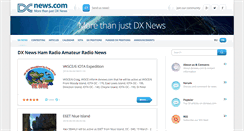Desktop Screenshot of dxnews.com