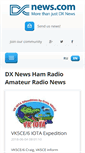 Mobile Screenshot of dxnews.com